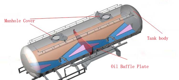 aluminum tanker trailer drawing