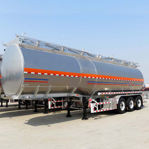 40000 Liters Aluminum Fuel Tanker Trailer 