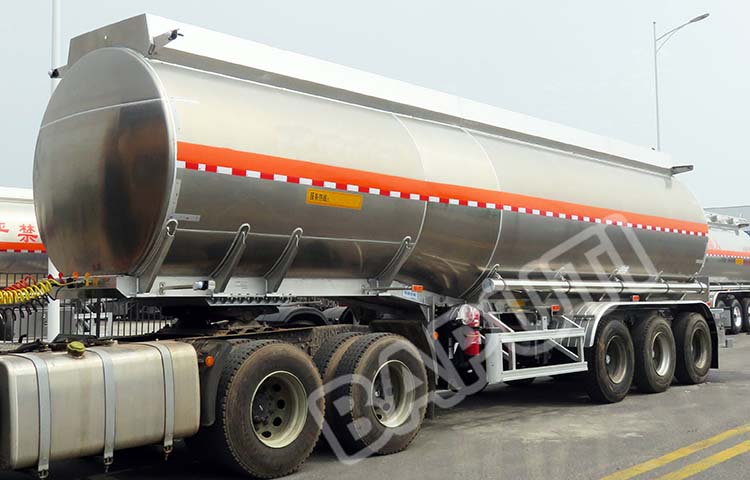 aluminum oil tank semi trailer for sale