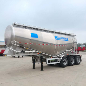 50CBM Aluminum Bulk Cement Trailer