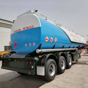 Tri Axle 42000 Liters Fuel Tanker Trailer 