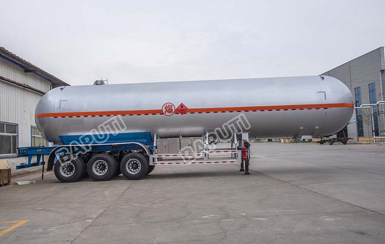 China LPG gas tanker trailer for sale