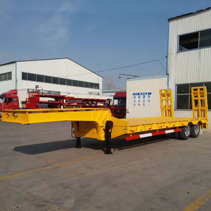 2 Axle 40 ton Low Bed Trailer for Sale