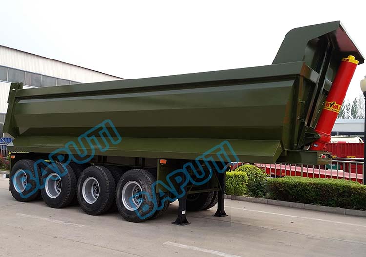 hydraulic rear dump trailer for sale