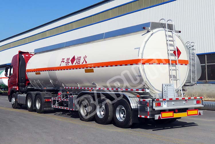 45000 liters aluminum fuel tanker trailer for sale price