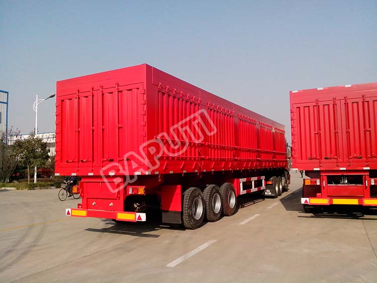 side dump semi trailer for sale