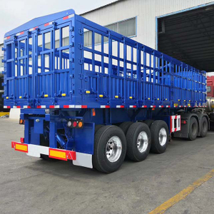 3 Axle Fence Trailer with Stake
