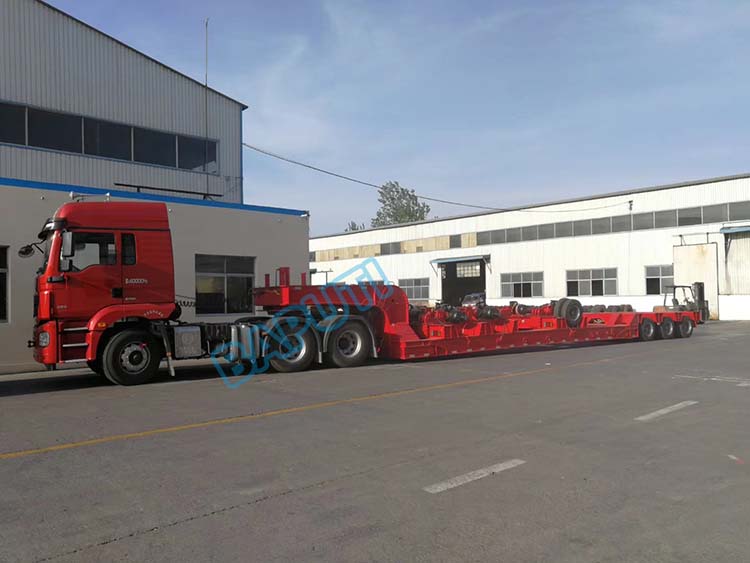 130 ton low bed trailer
