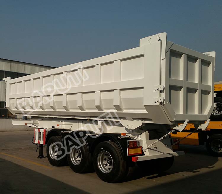rear end dump trailer price