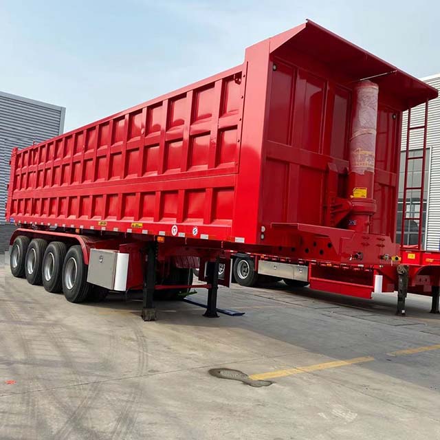 80 Ton Heavy Duty Tipper Trailer for Sale