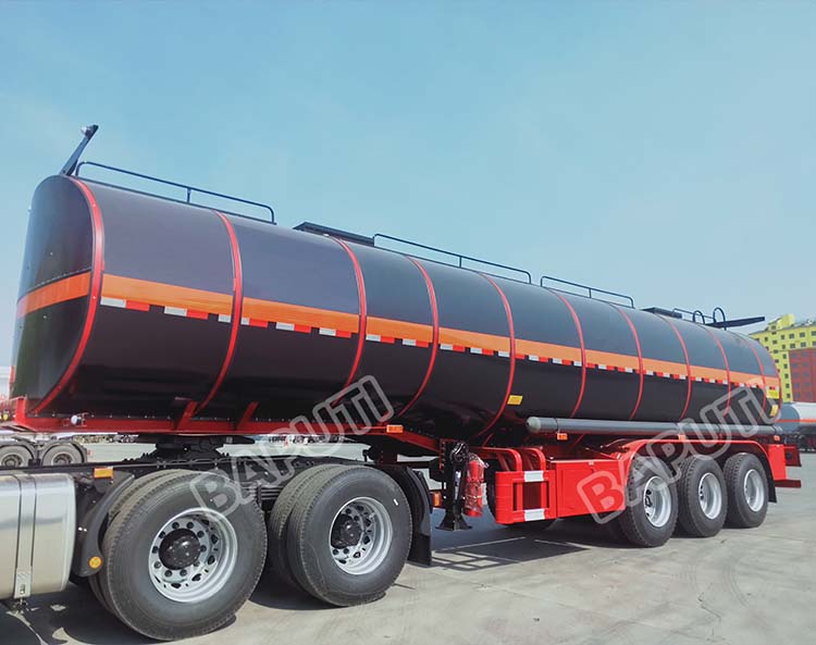 42000 Liters Asphalt Bitumen Tanker Trailer for Sale In Rwanda