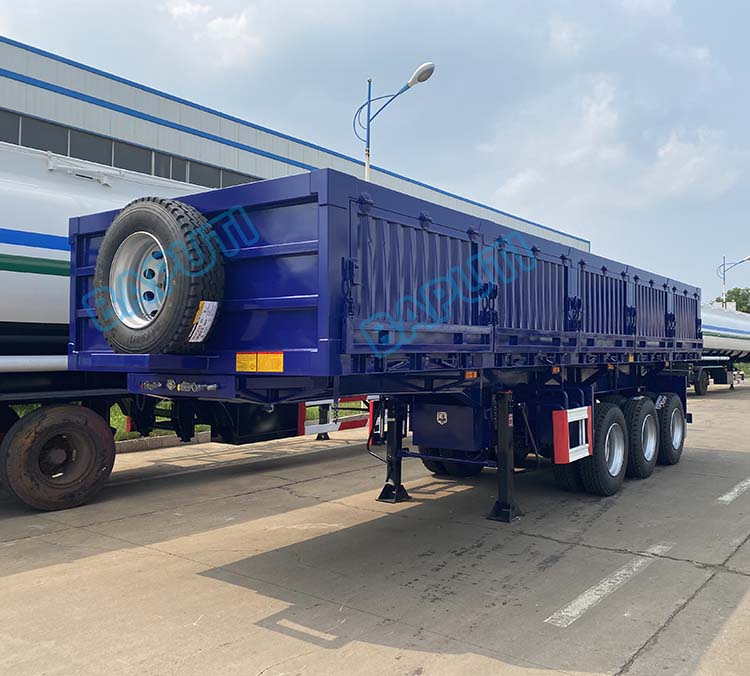 China side tipper trailer