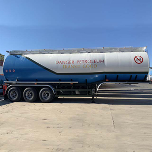 45000 Liters Aluminum Fuel Tanker Trailer