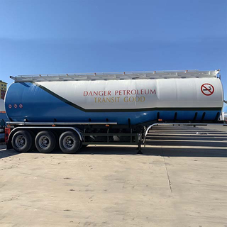 45000 Liters Aluminum Fuel Tanker Trailer