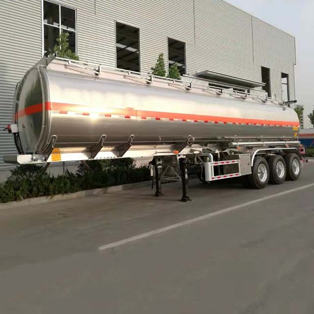 42m3 Tri-axle Aluminium Fuel Tanker