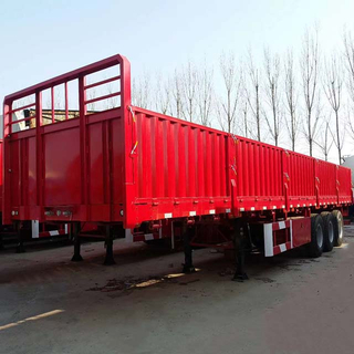 Tri-axle Trailer with Drop Sides