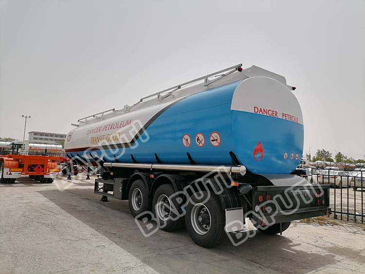 42000 Liters Fuel Tanker Trailer for sale in Tanzania
