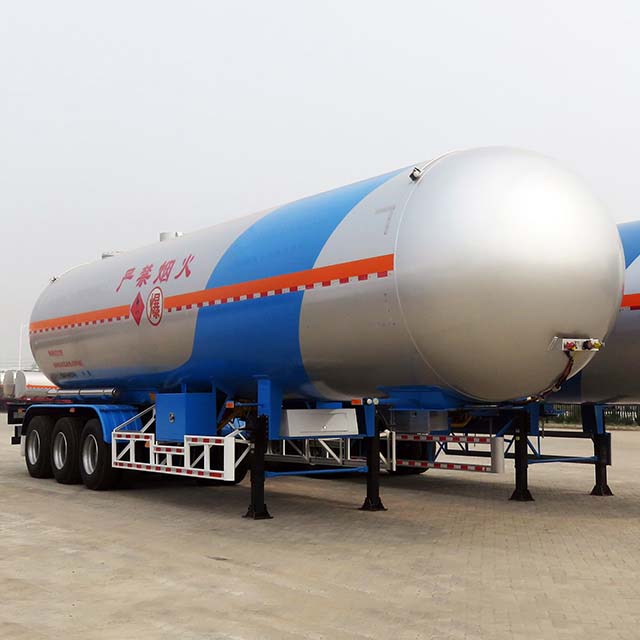 25ton LPG Gas Tanker Trailer For Sale 