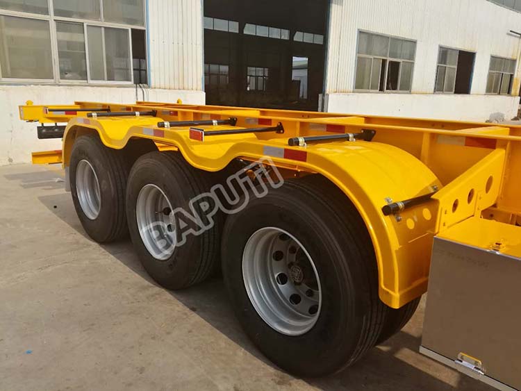 45ft chassis container trailer for sale