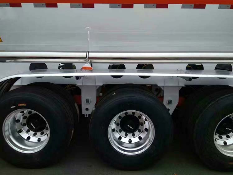aluminum tanker trailer 45,000lts detail