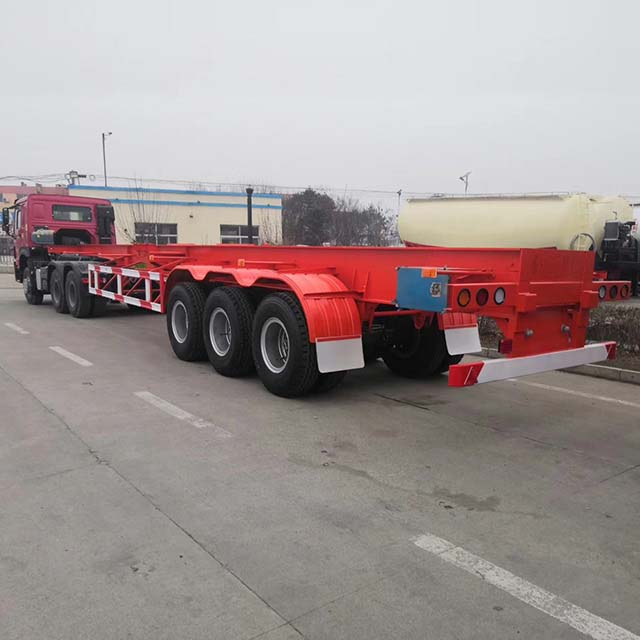 3 Axle 40 Foot Container Chassis
