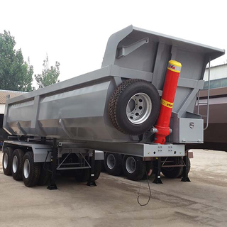 30CBM 40 Tons Payload 3 Axles Tipper Trailer 