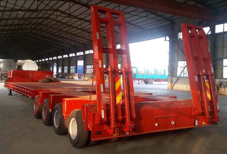 18 meter low bed trailer