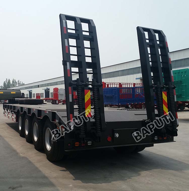 100 Ton Lowbed Semi Trailer for Sale