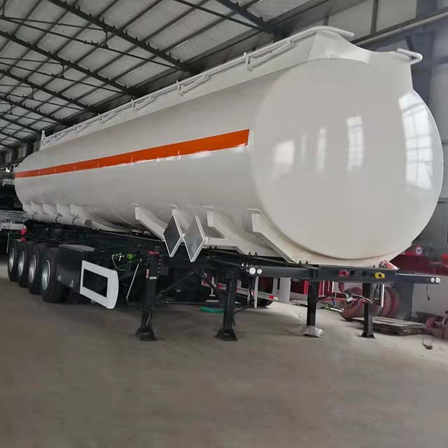 4 Axle 50000 Liters Fuel Tanker Trailer