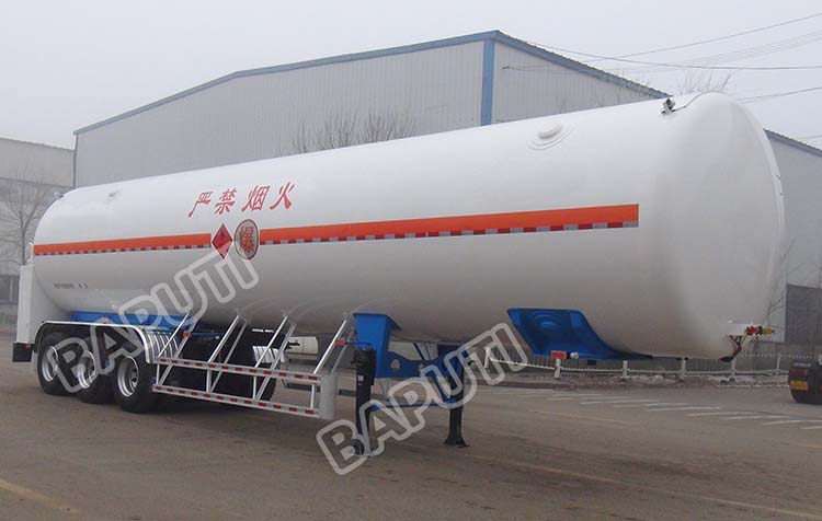 LNG gas tanker trailer for sale price