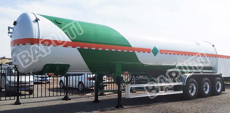 liquid oxygen tanker traile for sale