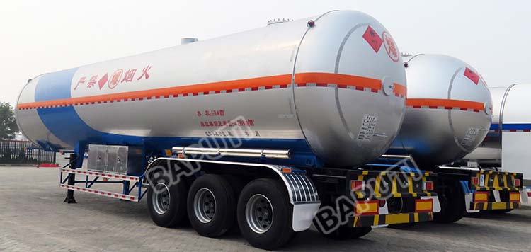 25ton LPG gas tanker trailer for sale