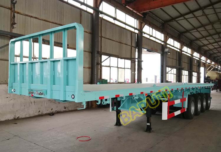 45ft flatbed trailer with front board