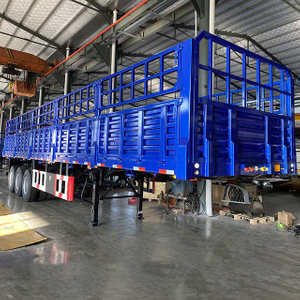 60T Animals Transport Livestock Trailer