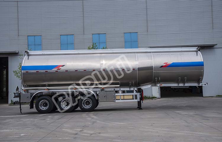 42000 Liters aluminum fuel tanker trailer for sale