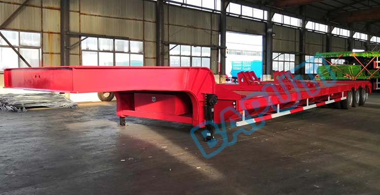 3 line 6 axle lowboy trailer for sale