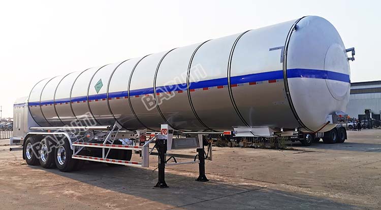 China LCO2 tank trailer for sale