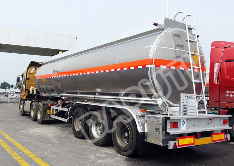 aluminum oil tank trailer