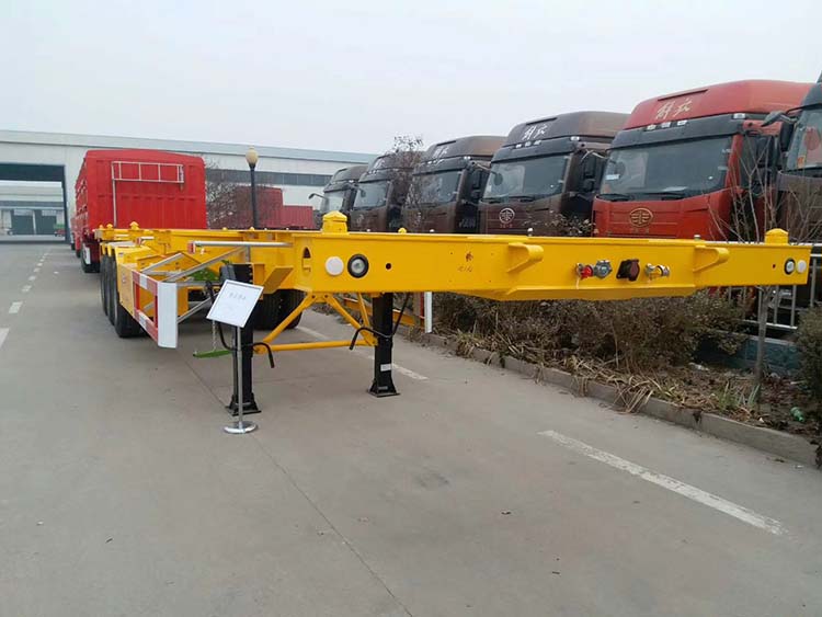 40ft skeletal trailer supplier
