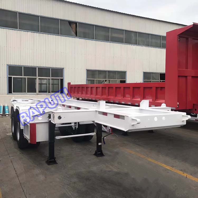 20 feet skeleton trailer