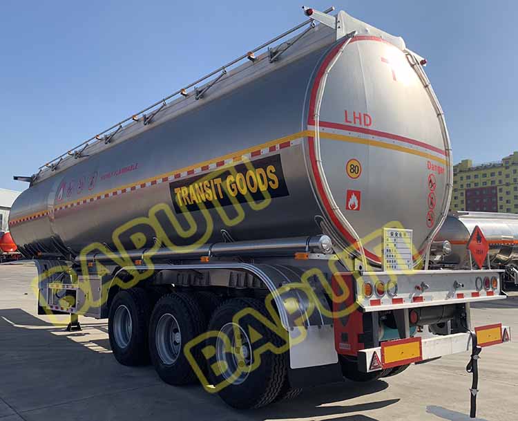 45000Liters fuel tanker trailer for sale in Tanzania