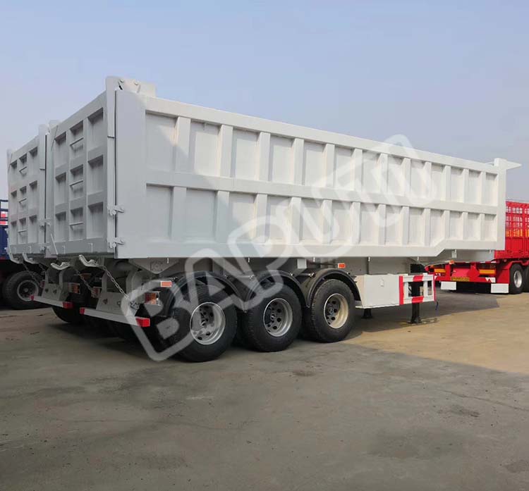 60ton tipper semi trailer manufacturer
