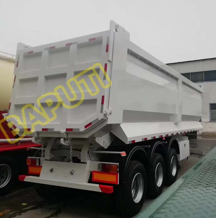3 axle tipper trailer