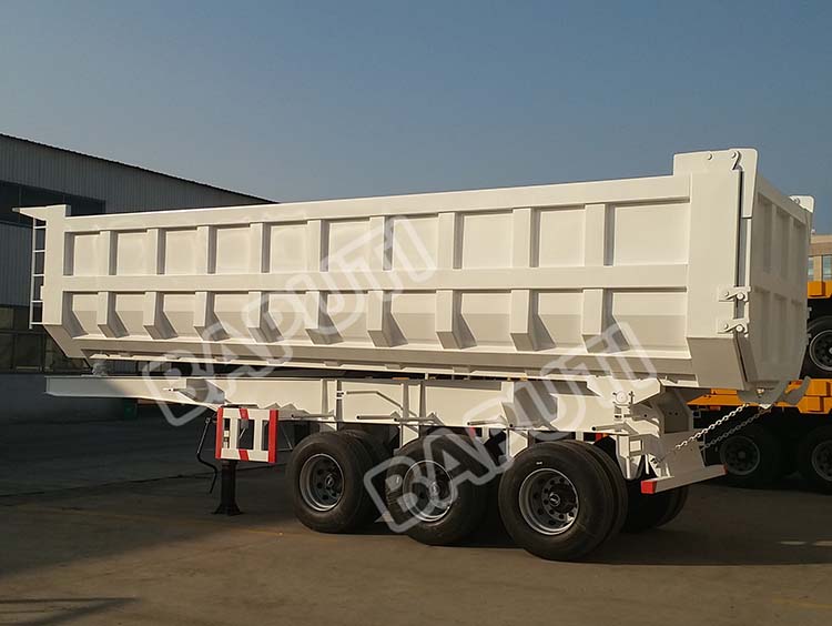 rear tipper semi trailer for sale