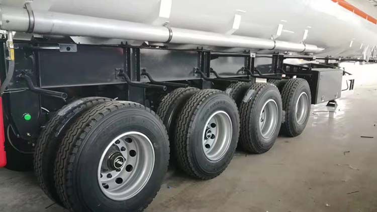 50000 Liters Fuel Tanker Trailer detail