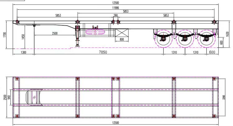 DIFFERENCE BETWEEN A FLATBED TRAILER AND A LOWBED TRAILER - CHINA