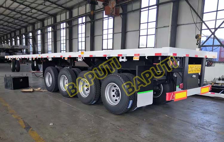 China flatbed trailer for sale