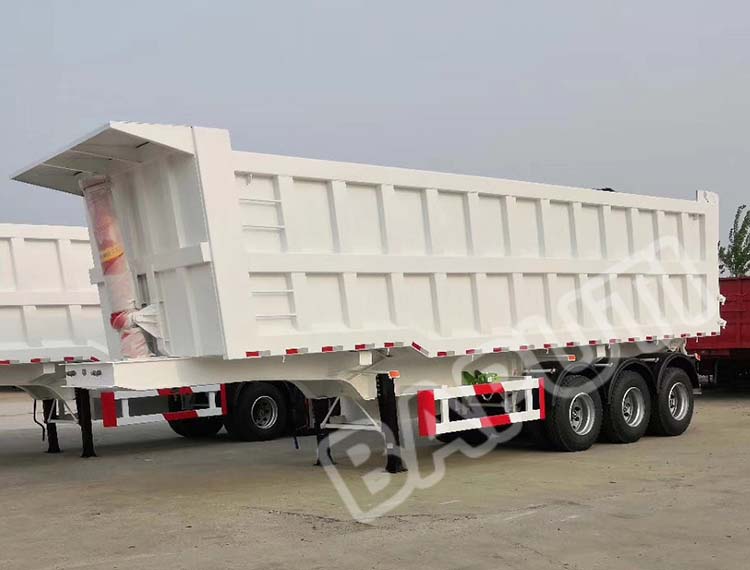 60ton tipper semi trailer price