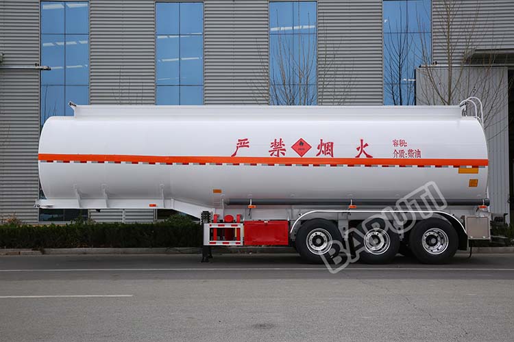 45CBM Stainless Steel Tanker Trailers for Sale