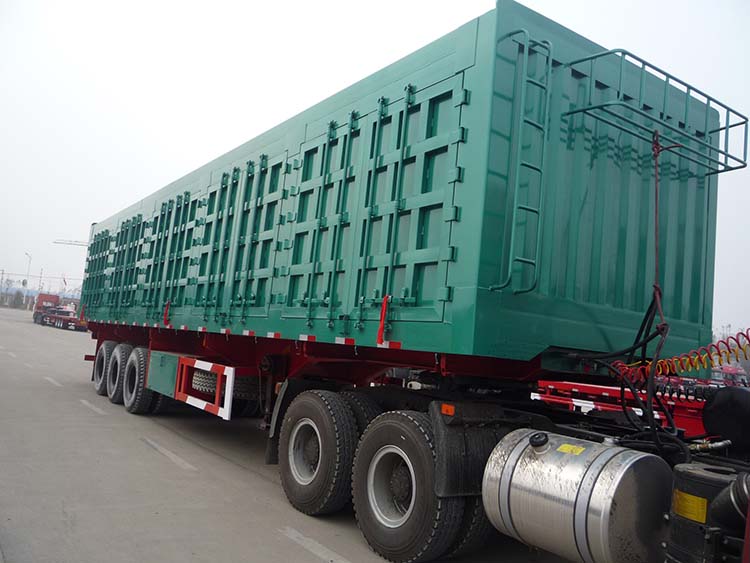 60ton side tipper semi trailer